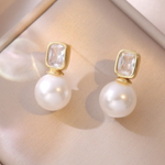 Elegant Bronze Zirconia Pearl
