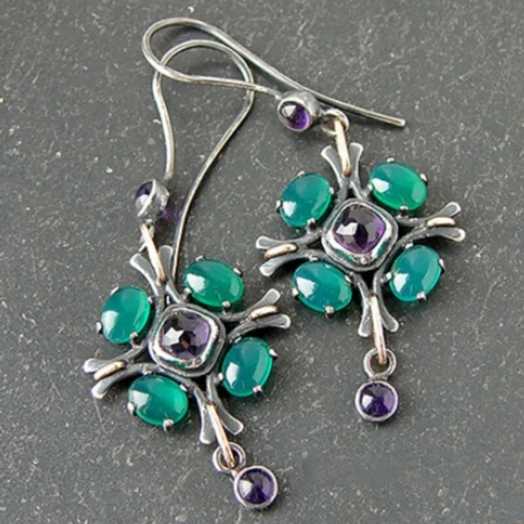 Vintage Turquoise Crystal