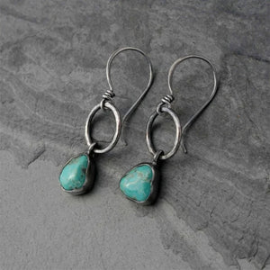 Vintage Turquoise Stone Silver