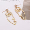 Silhouette Earrings in Gold and Silver