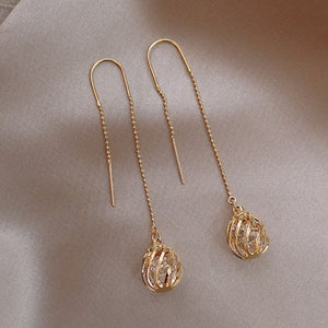 Crystal Pendant Earrings