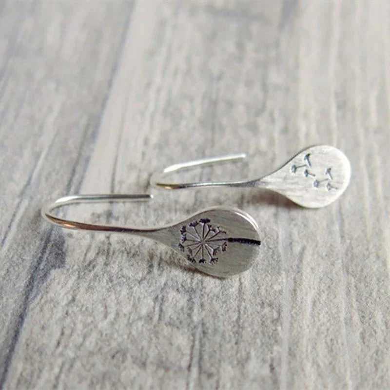 925 Sterling Silver Dandelion Leaf