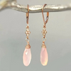 Vintage Pink Dangling Drop