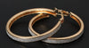 Vintage Golden Bright Hoop