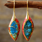 Multicoloured Stone Pendant  in Gold and Silver