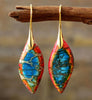 Multicoloured Stone Pendant  in Gold and Silver