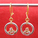 Vintage Gold & Silver Triple Zirconia