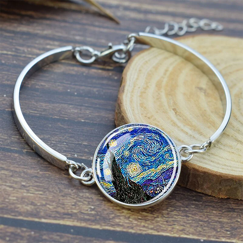 Silver Starry Night Bracelet