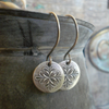 Vintage Rounded Silver Earrings