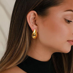 Golden Drop Earrings