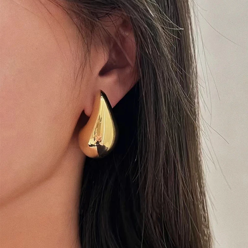 Golden Drop Earrings