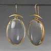 Vintage Crystal Golden Earrings