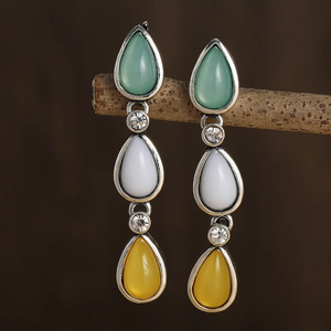 Vintage Colorful Drop Dangling