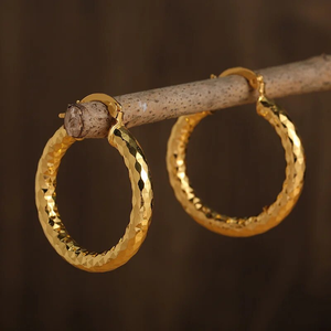 Vintage Golden Earrings