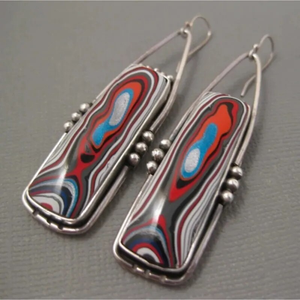 Vintage Red Colored Stone