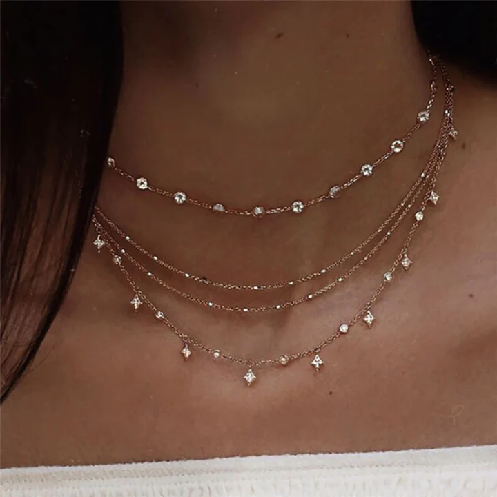 Elegant Zirconia Necklace