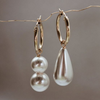 Elegant Baroque Pearl Drop