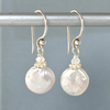 Elegant White Baroque Pearl