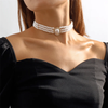Elegant Triple Pearl Necklace