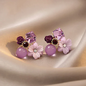 Elegant Purple Floral