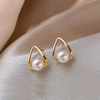 Elegant Golden Hollow Pearl