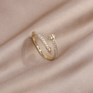 Elegant Zirconia Open Ring