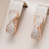 Elegant Bright Gold Earrings