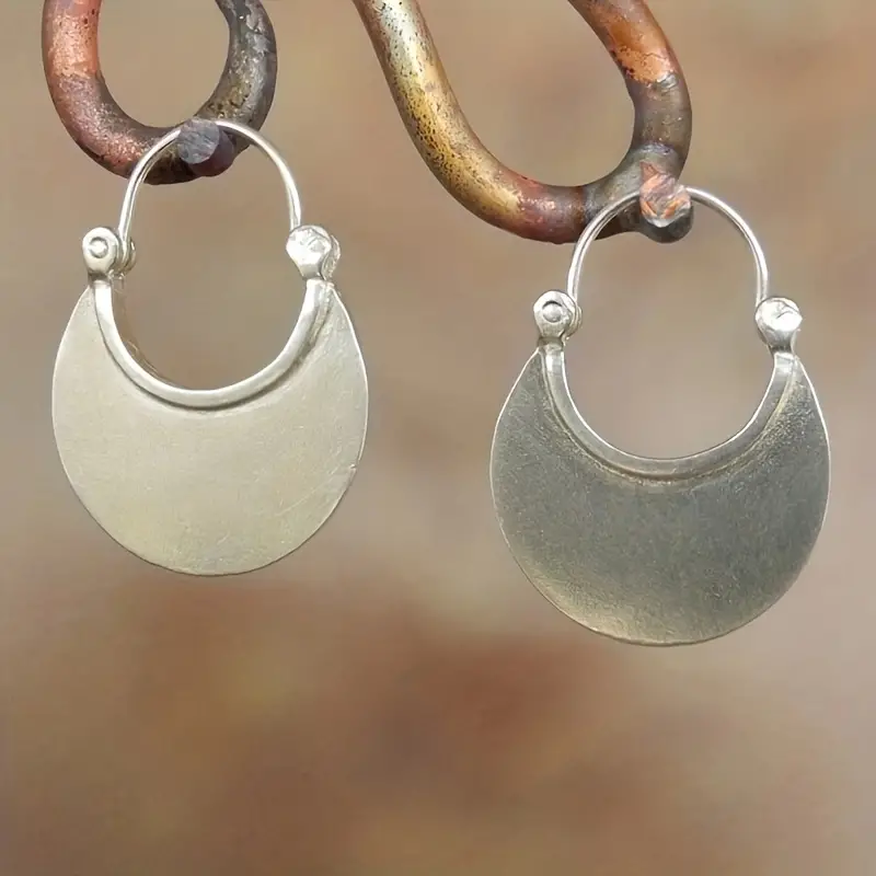 Vintage Silver Plated Earrings