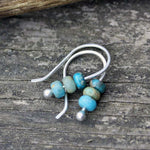 Turquoise Beaded Earrings