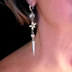 Strass Star Earring Pendant