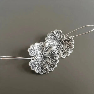 Leaf Silver Earrings