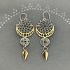 Golden Mandala Earrings