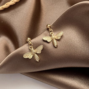 Golden Bees Earrings