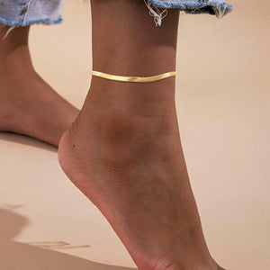 Gold Ankle Bracelet