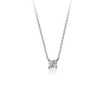 925 sterling silver necklace with zircons