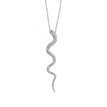 Amazonian Serpent Pendant in 925 Sterling Silver