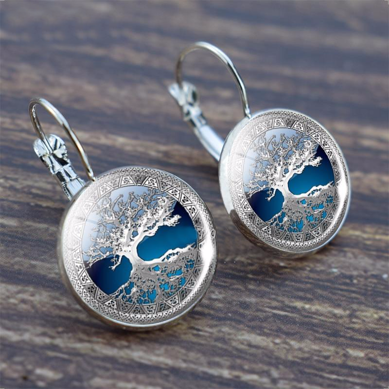 Tree Of Life Earrings, Tibetan Silver In Classic Celtic Design - Foto 7