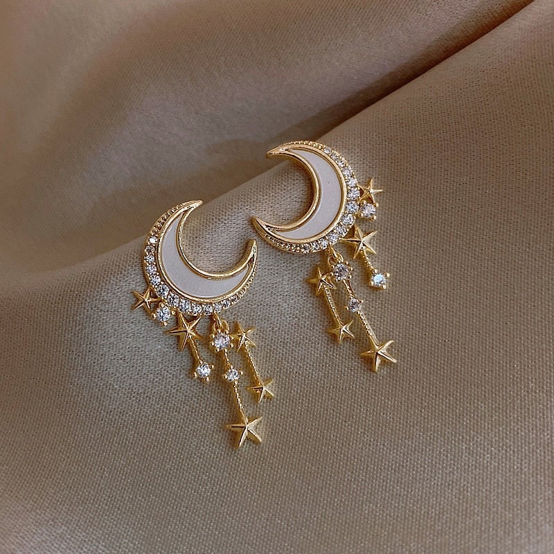 Luxury Moon Shine Earrings