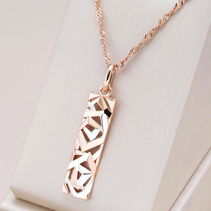 Bohemian Rose Gold Necklace