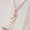 Bohemian Rose Gold Necklace