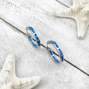 Luxury Silver and Opal Ocean Inspired