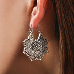 Lotus Mandala Earrings