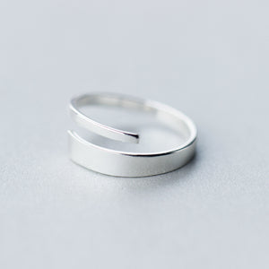 Adjustable Silver Ring