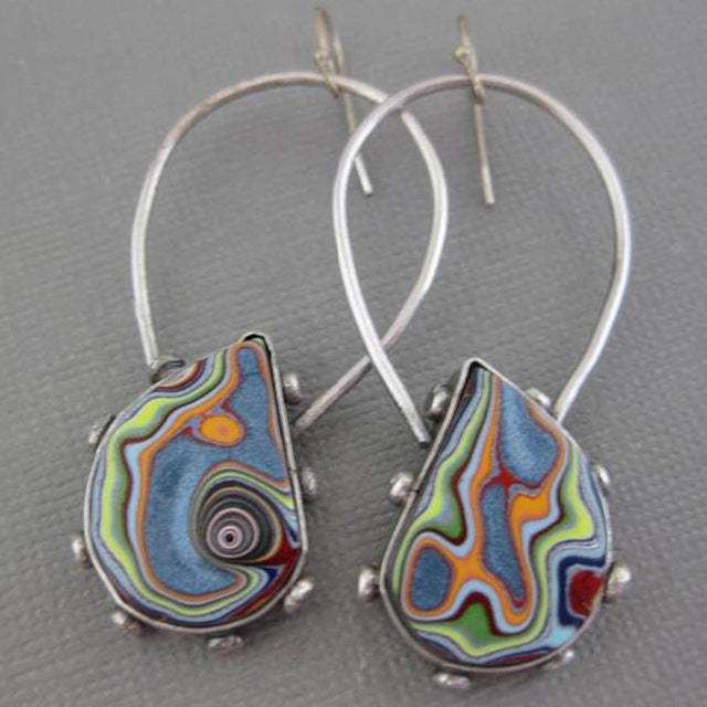 Vintage Handpainted Multicolor