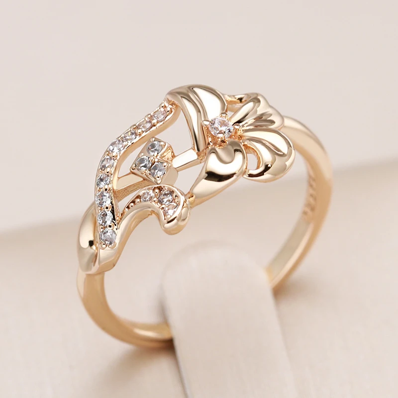 Pure Elegance Gold Ring