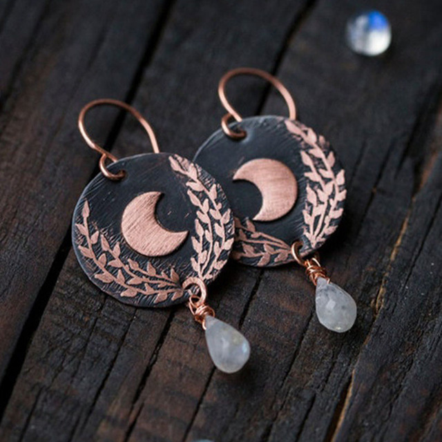 Pink Moon Earrings