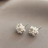 Small Elegant Pearl Earrings