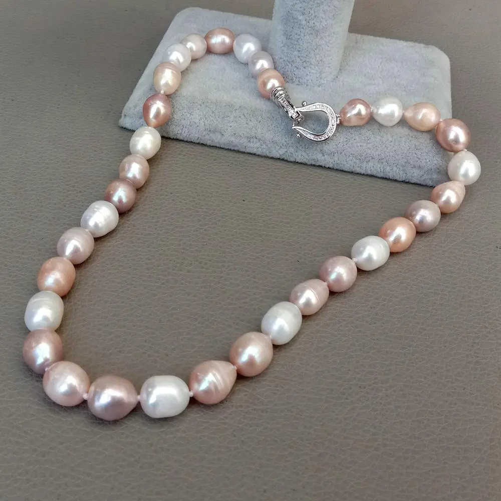 Coloured Pearl Necklace