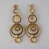 Vintage Golden Hoops