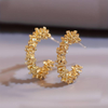 Elegant Golden Irregular Hoop